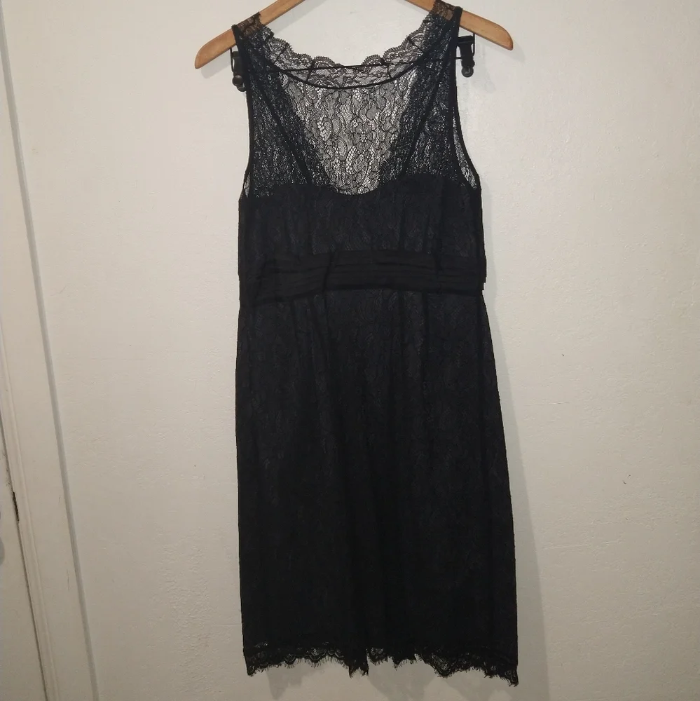 ANTHRO' MOULINETTE SOEURS Shadow Canopy Dress - Picture 3 of 9